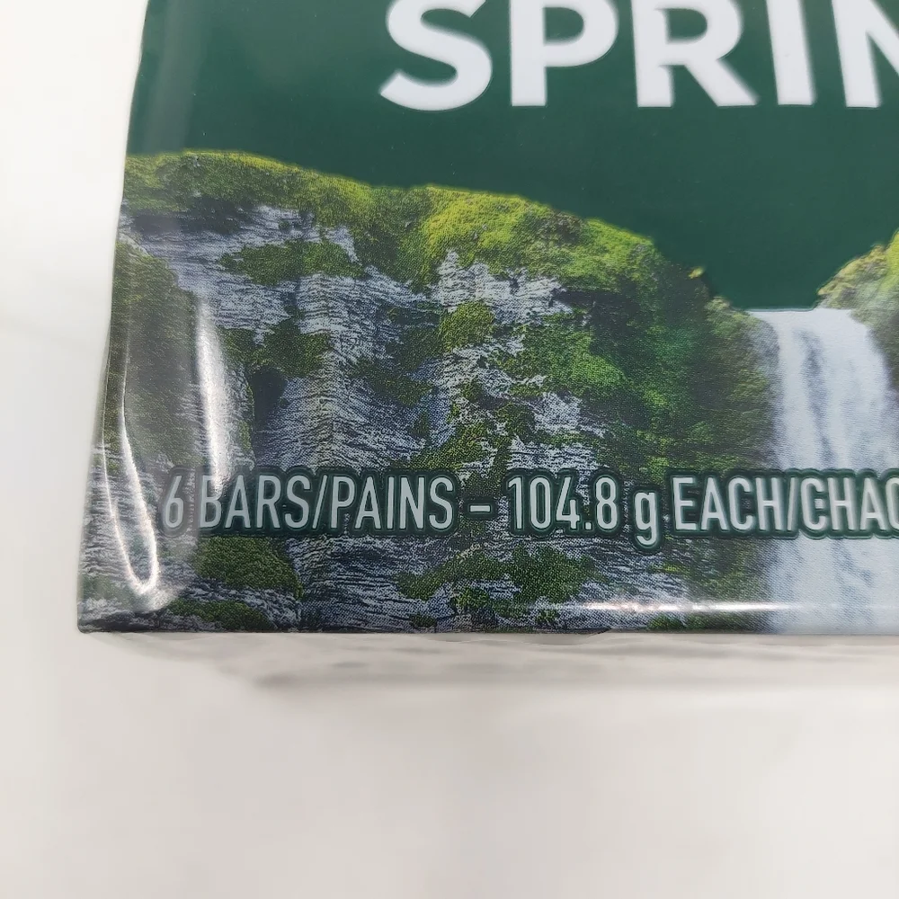 Irish Spring Deodorant Soap Bar Original Clean with Flaxseed Oil 6 Pack
